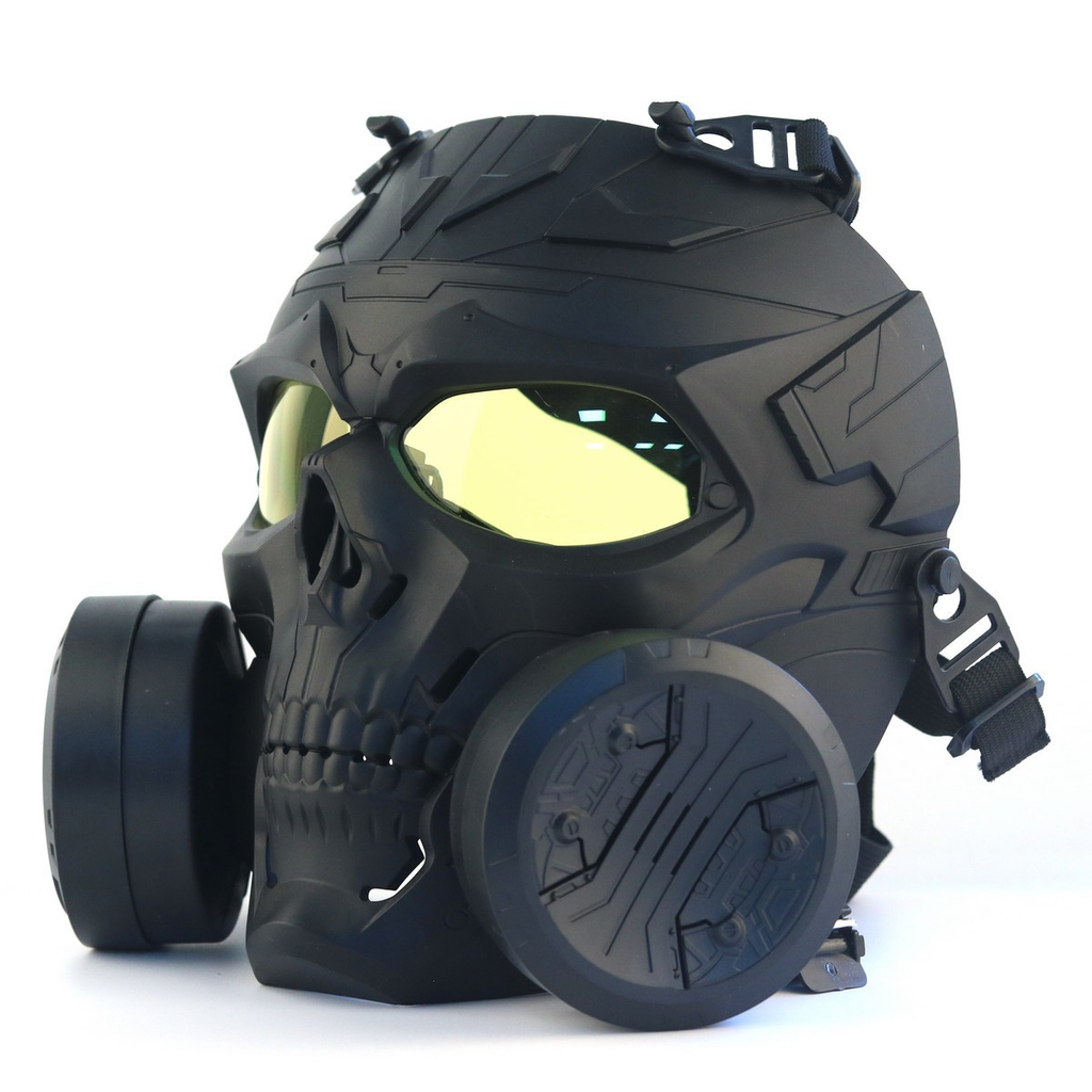 Tactical Skull Mask With Dual Fans