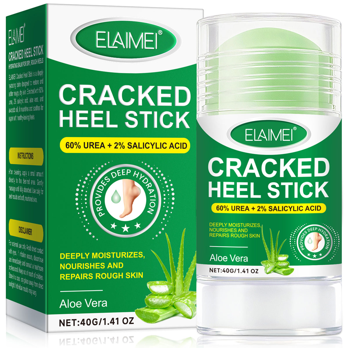 Moisturizing Exfoliating Foot Care Stick