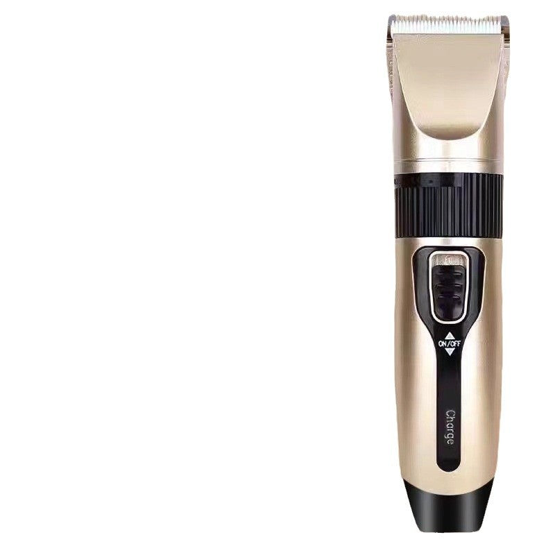Rechargeable Electric Hair Clipper with Ceramic Blades