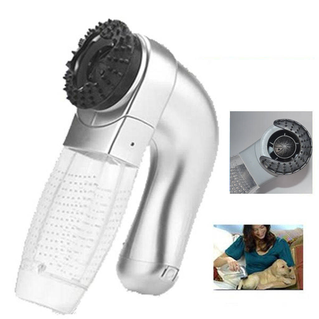 Portable Electric Pet Hair Vacuum Cleaner with Massage Function