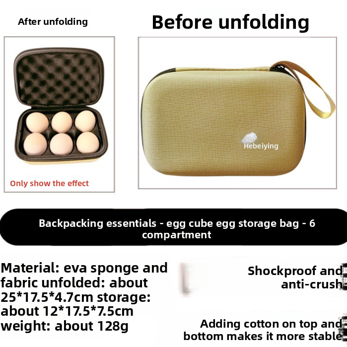 Portable Egg Protector Storage Container