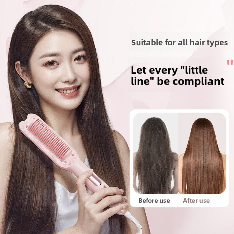 LCD Hair Straightener and Curler with Negative Ion Technology