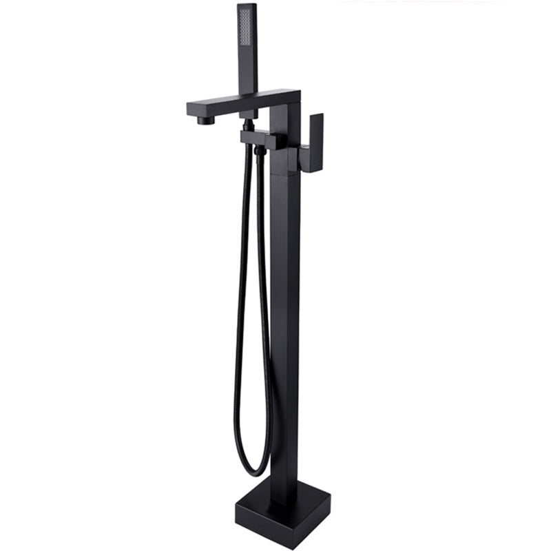 Freestanding Brass Bathtub Faucet with Shower