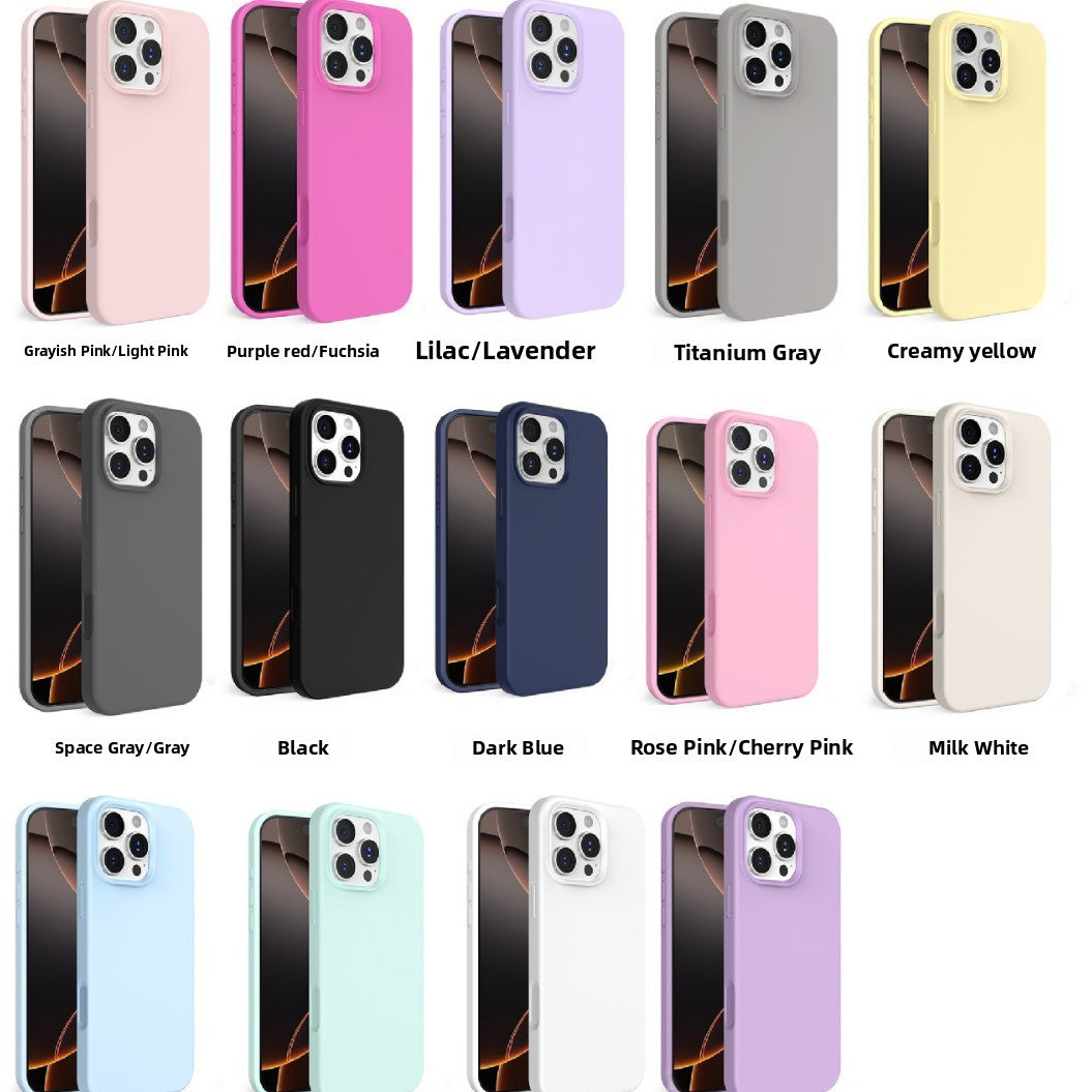 Liquid Silicone Phone Case with Built-in Magnet