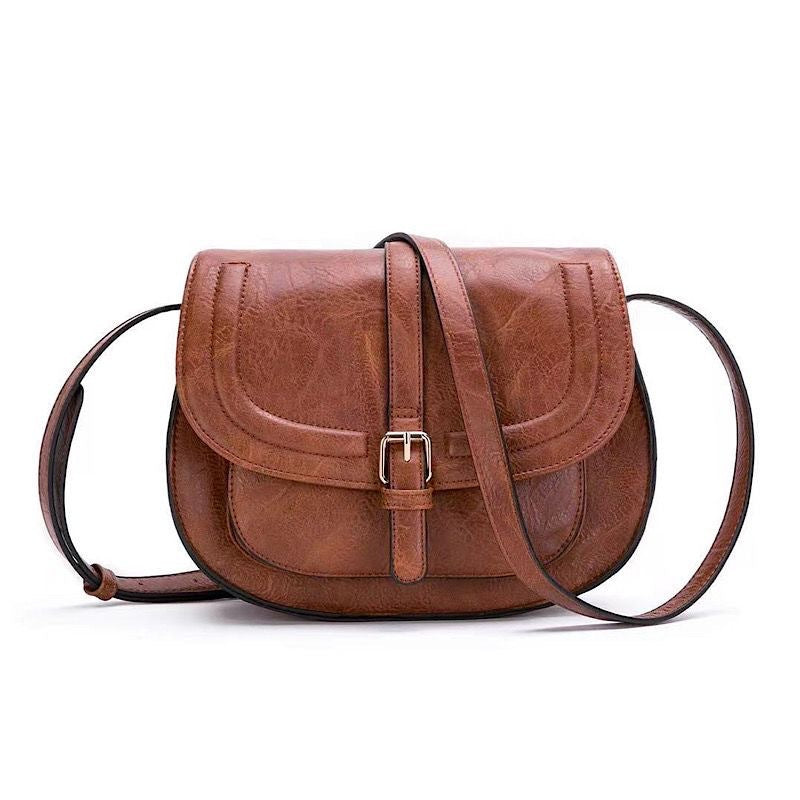 Retro Saddle Shoulder Bag