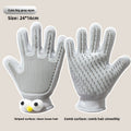 Pet Grooming Gloves for Cats and Dogs