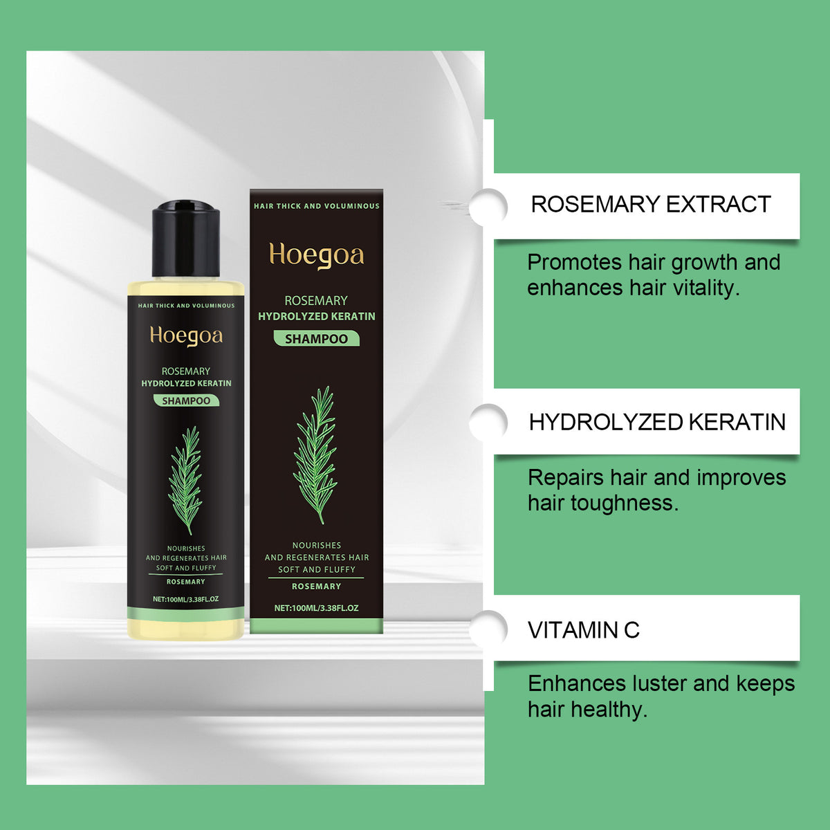 Herbal Rosemary Thickening Shampoo