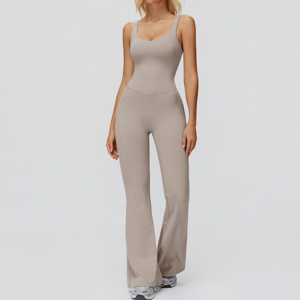 Womens Brushed Yoga Jumpsuit