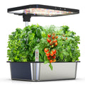 Smart Indoor Hydroponic System with LED Grow Light