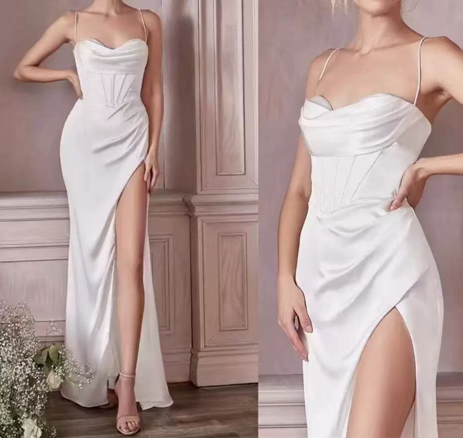 Sleeveless Suspender Dress