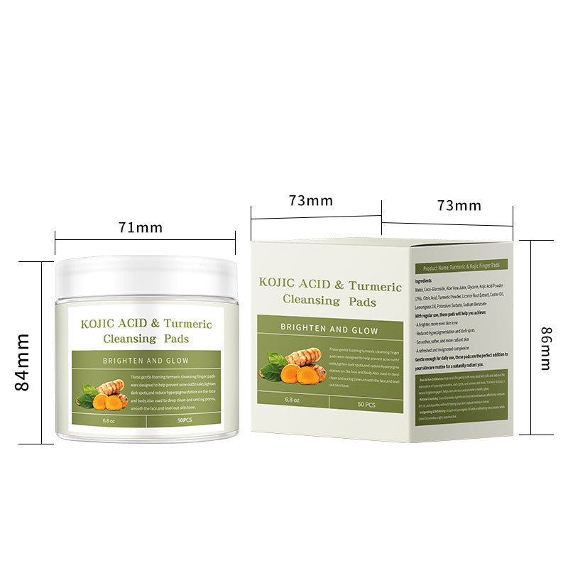 Turmeric Kojic Acid Cleansing Pads