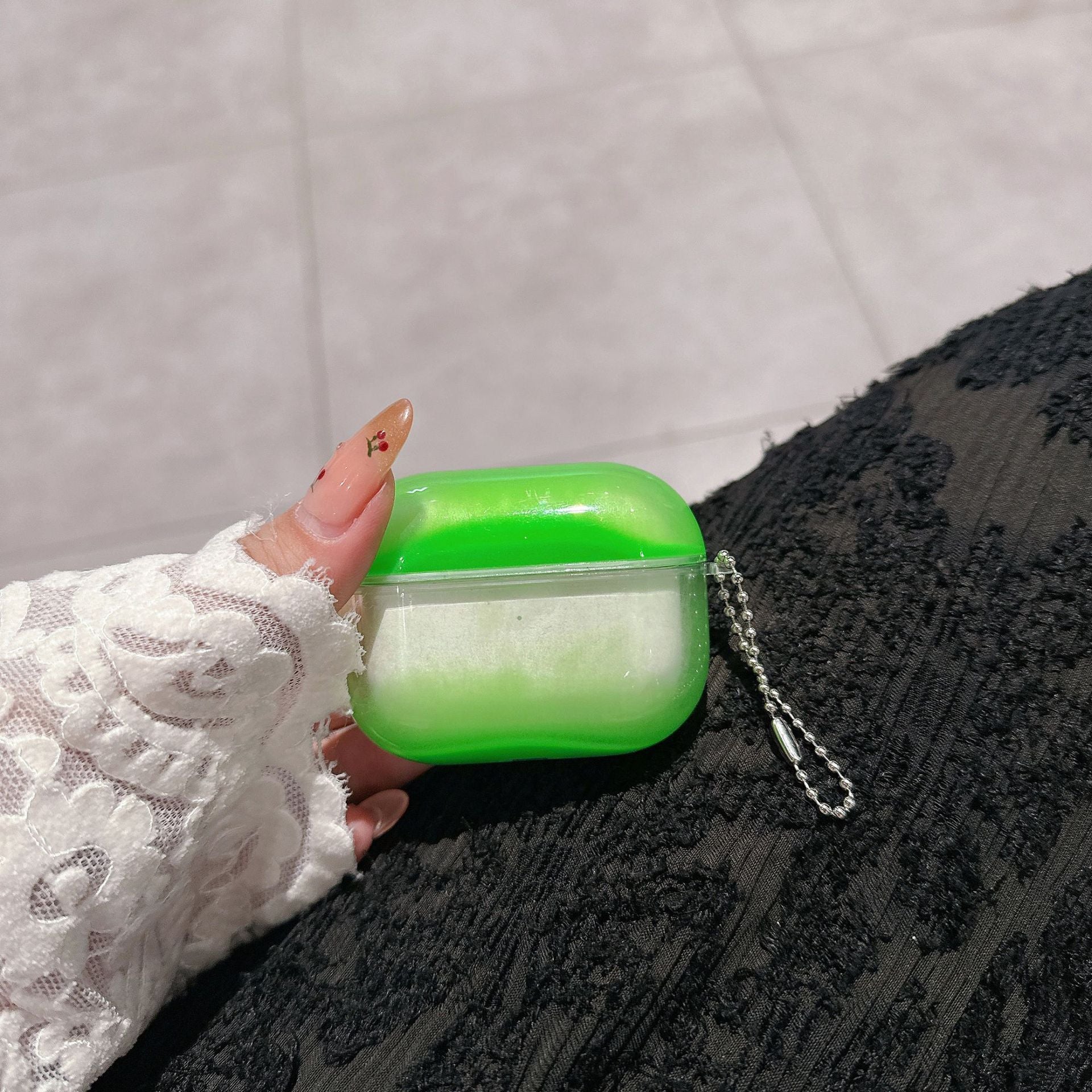 AirPods Protective Cover Luminous Quicksand Design