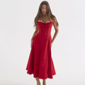 Strap Waist Sling Dress