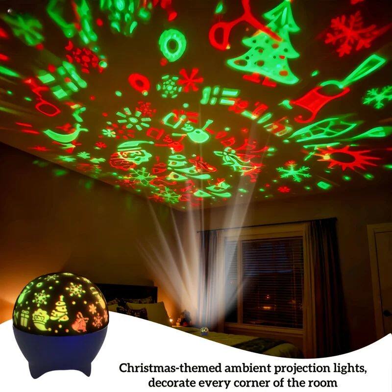 Christmas Holiday Pattern Projection Lamp