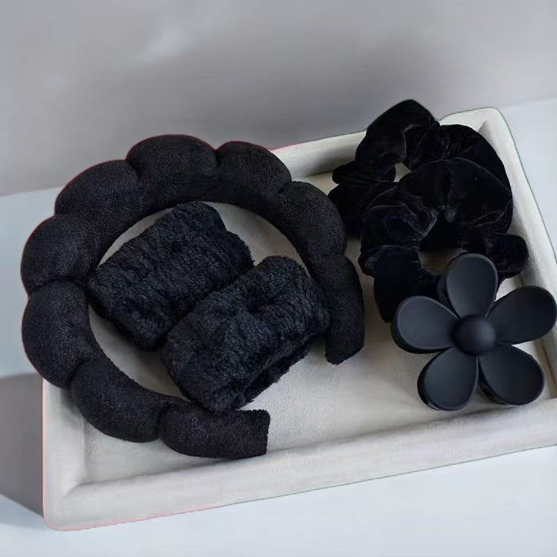 Soft Fabric Hair Accessories Set