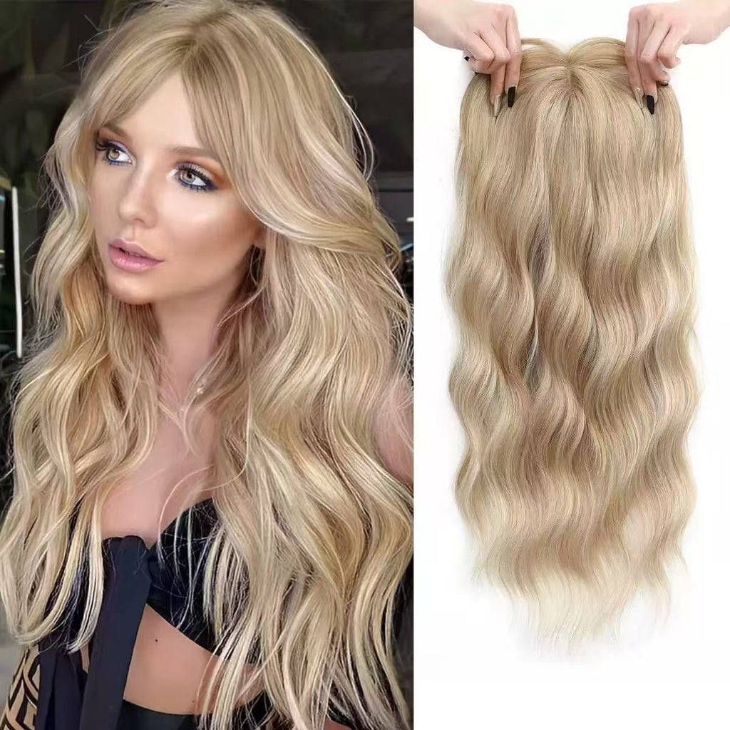 Synthetic Hairpiece for Women with Gradient Color