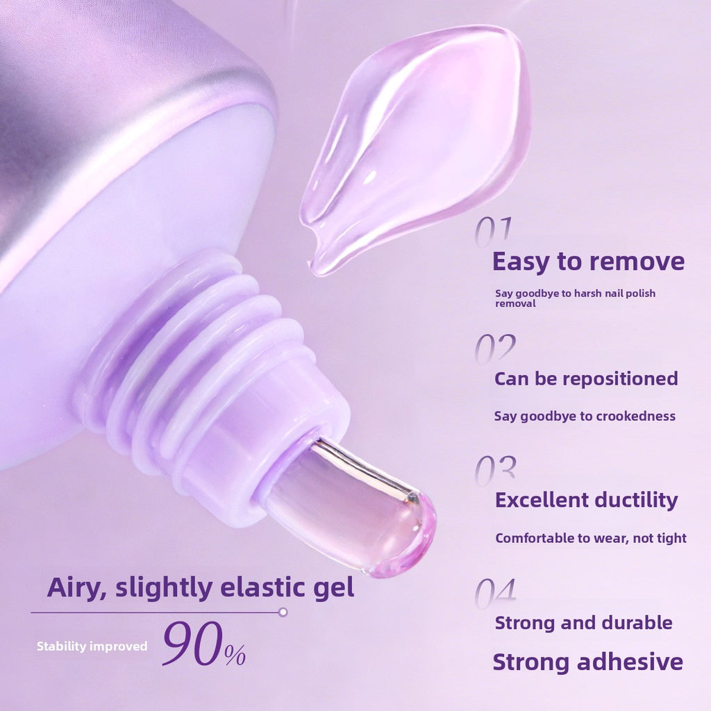 2026 Strong Hold Non-Rebound Solid Gel Adhesive for Wearable Nails
