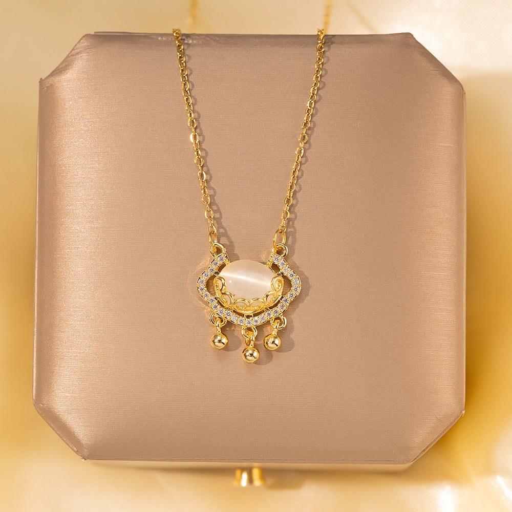 Minimalist Titanium Steel Clavicle Necklace