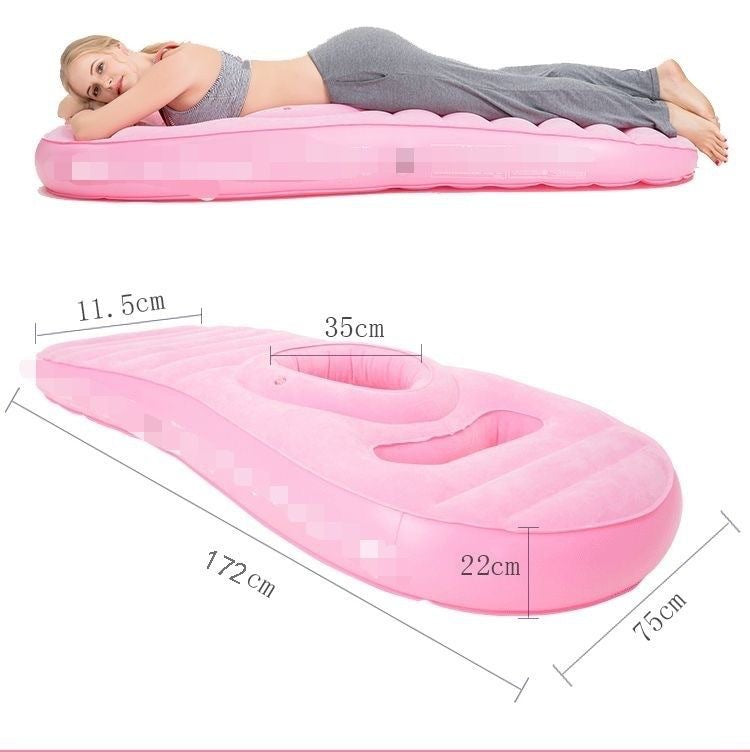 Inflatable Maternity Bed for Stomach Sleeping