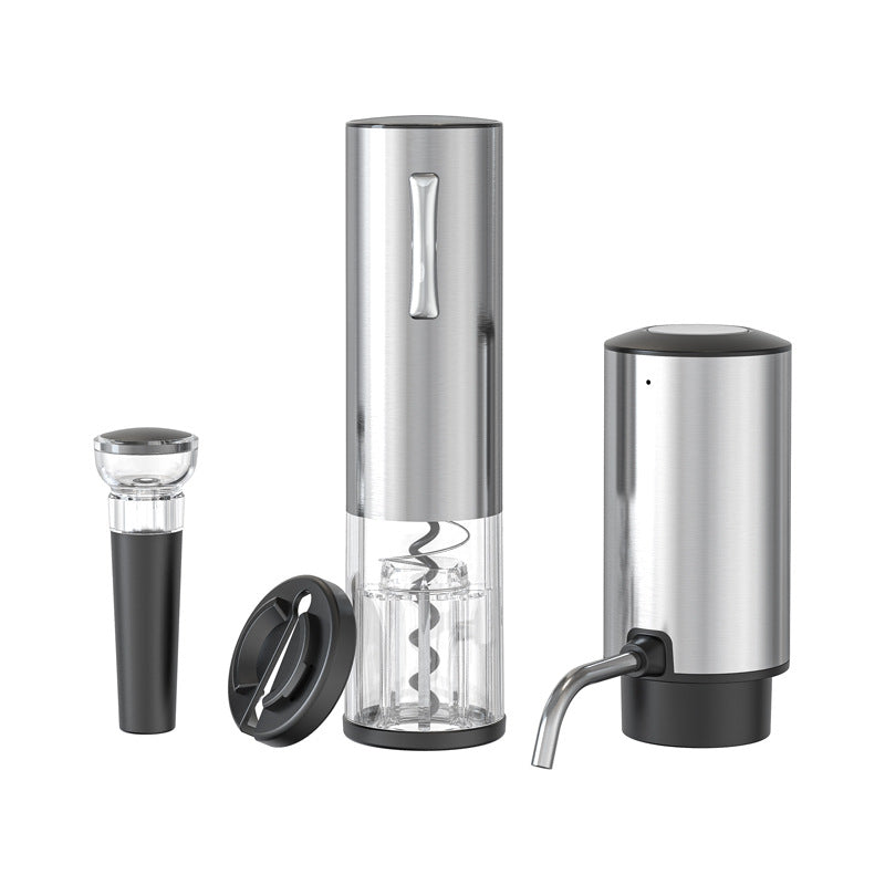 Automatic Electric Wine Opener and Decanter Set
