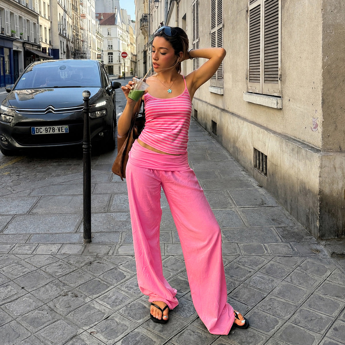 Two-piece Suspender Pants