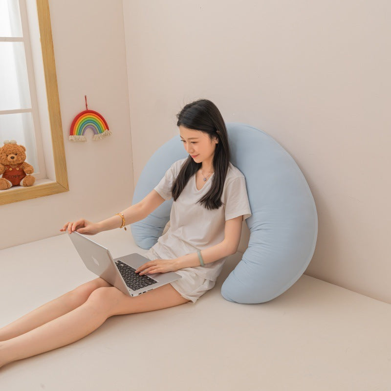Oversized Moon Shape Hugging Pillow