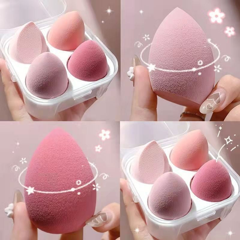 Ultra-Soft Makeup Sponge Set with Storage Box