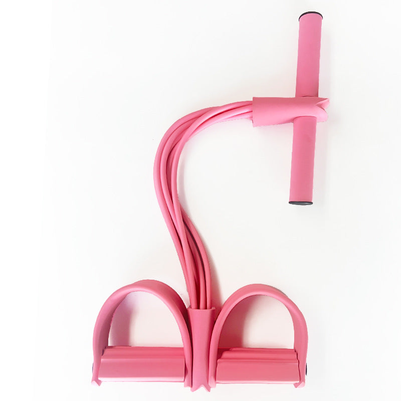 Four-tube pedal puller exercise fitness material thin leg