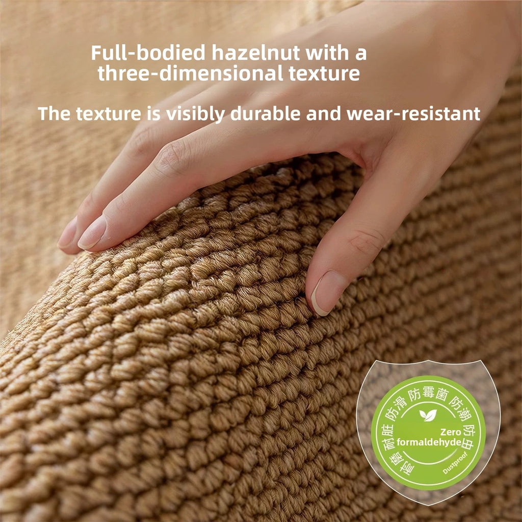 Absorbent Non-Slip Sisal Bathroom Doormat