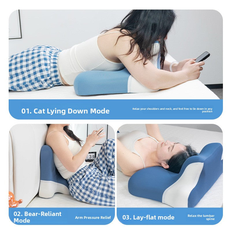 Ergonomic Memory Foam Support Pillow