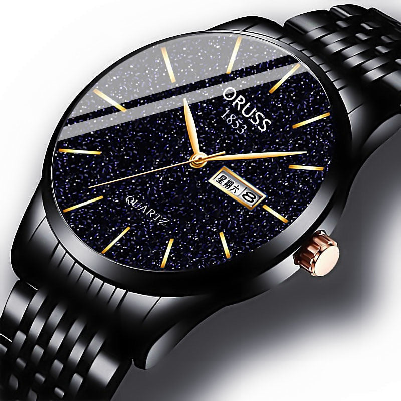 Starry sky movement quartz watch