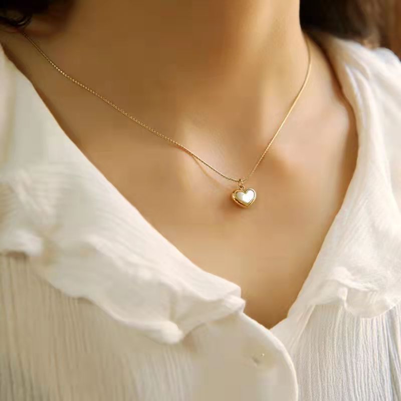 Minimalist Titanium Steel Clavicle Necklace