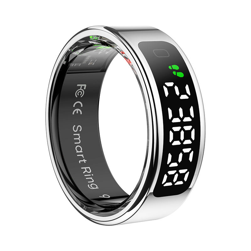 Smart Health Monitoring Ring with Wireless Charging