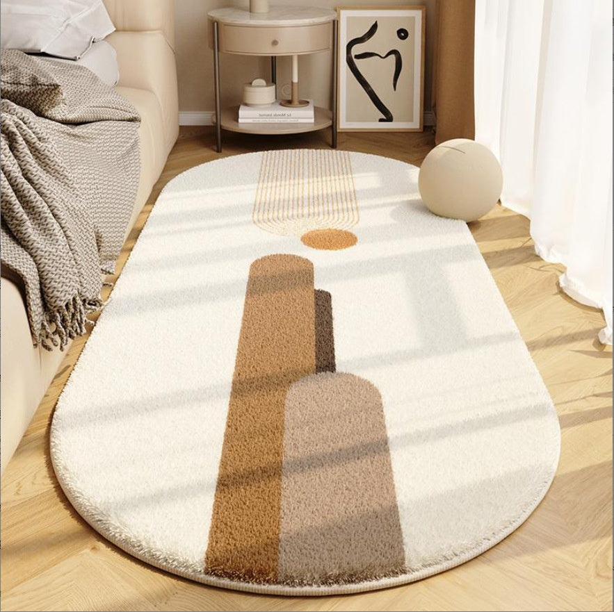 Morandi Imitation Cashmere Carpet Floor Mat