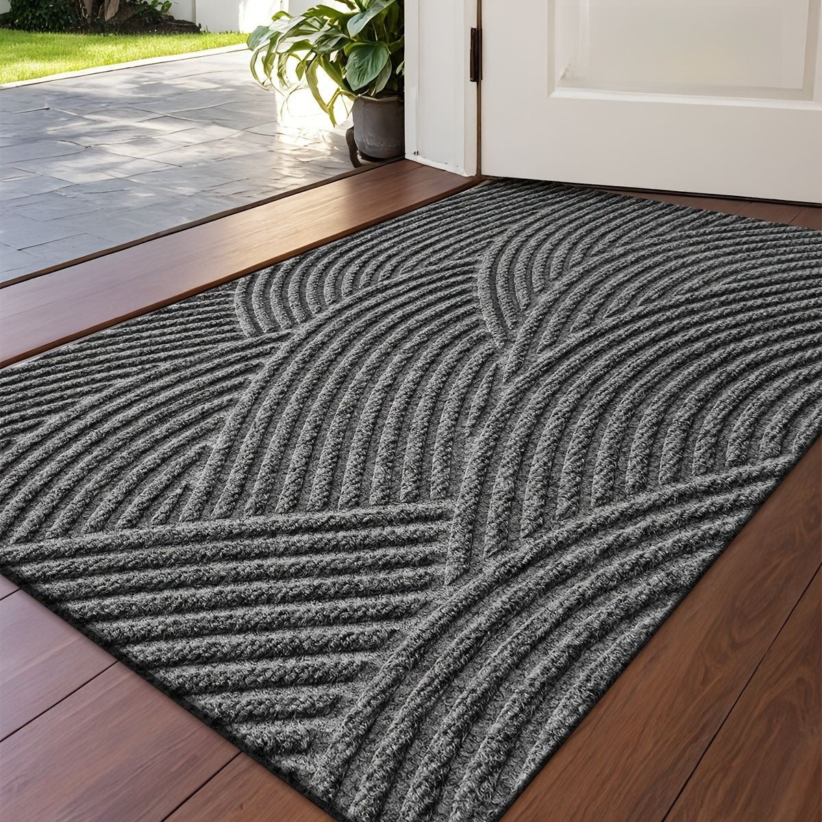 Solid PVC Door Mat Thickened Entrance Floor Mat