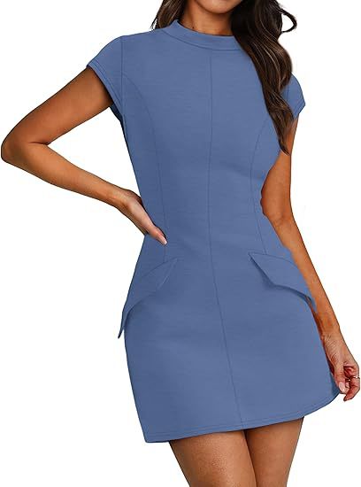 Short-Sleeved Dress