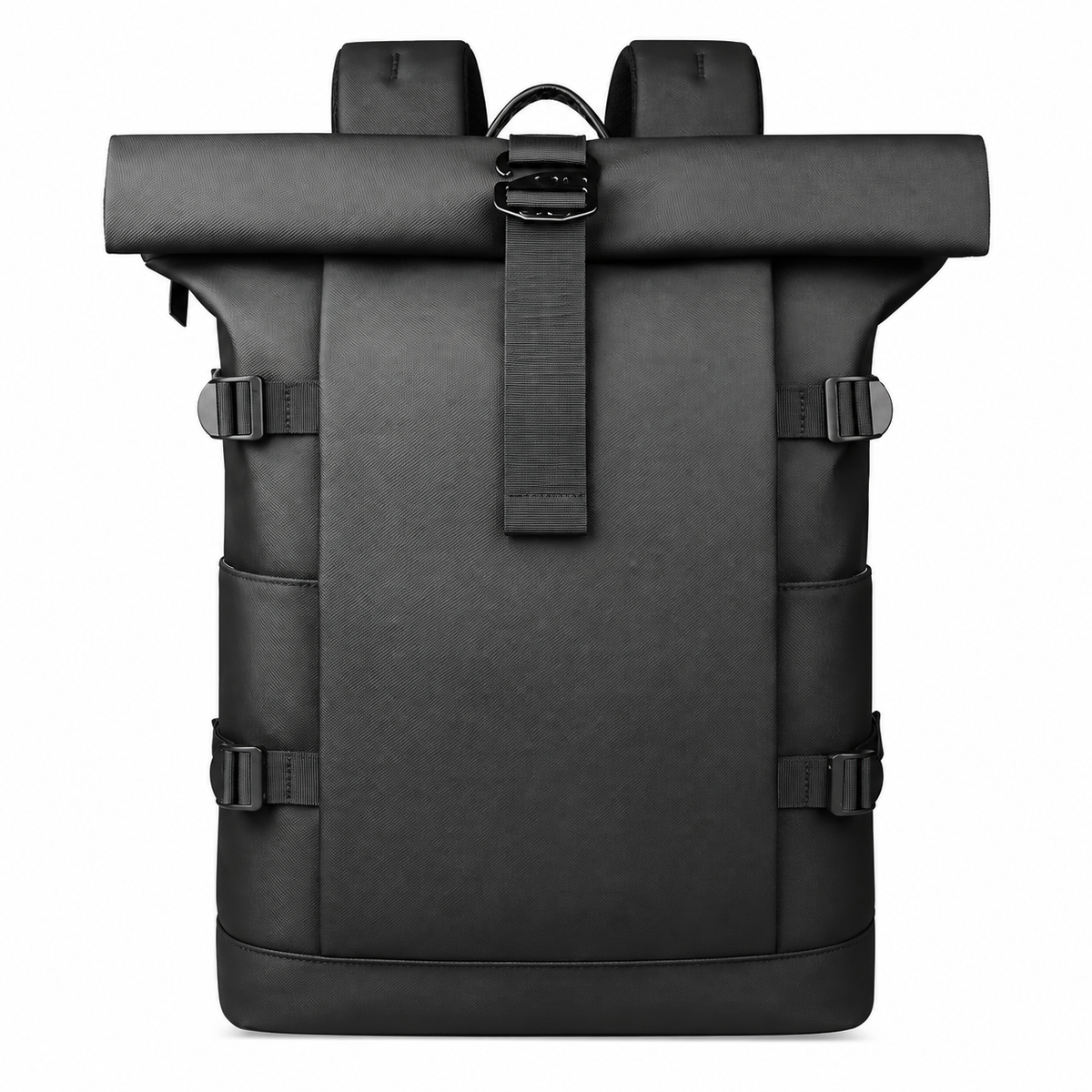 Expandable Roll-Top Travel Backpack