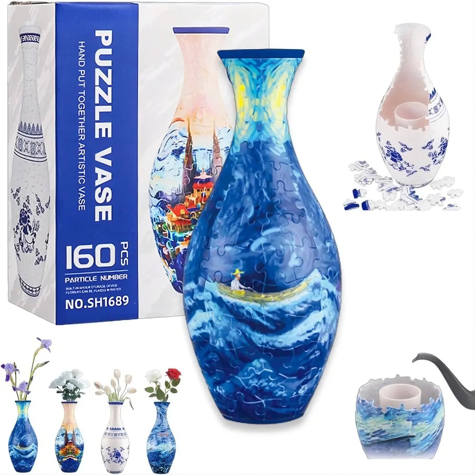 3D Vase Puzzle