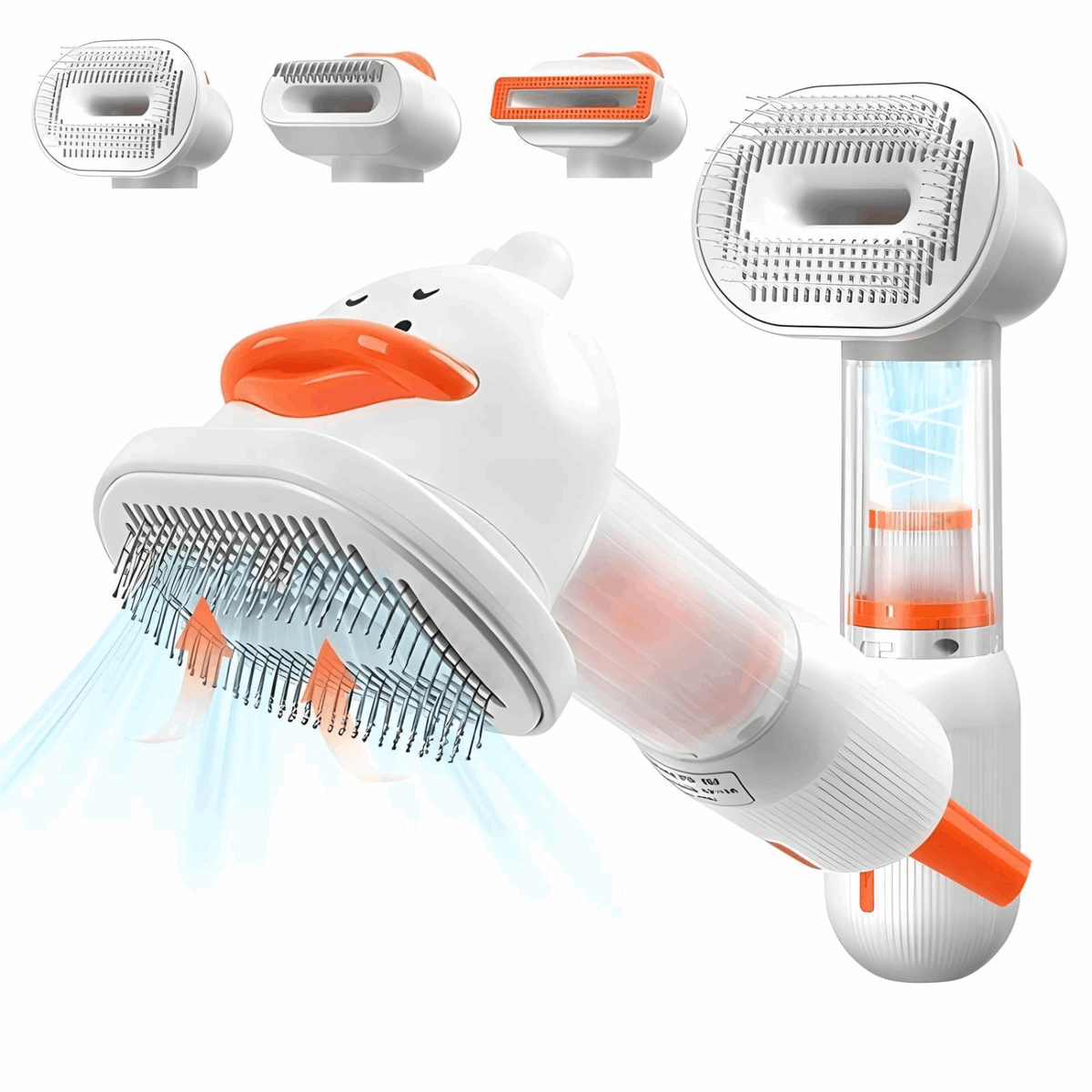 4-in-1 Electric Pet Hair Removal Brush
