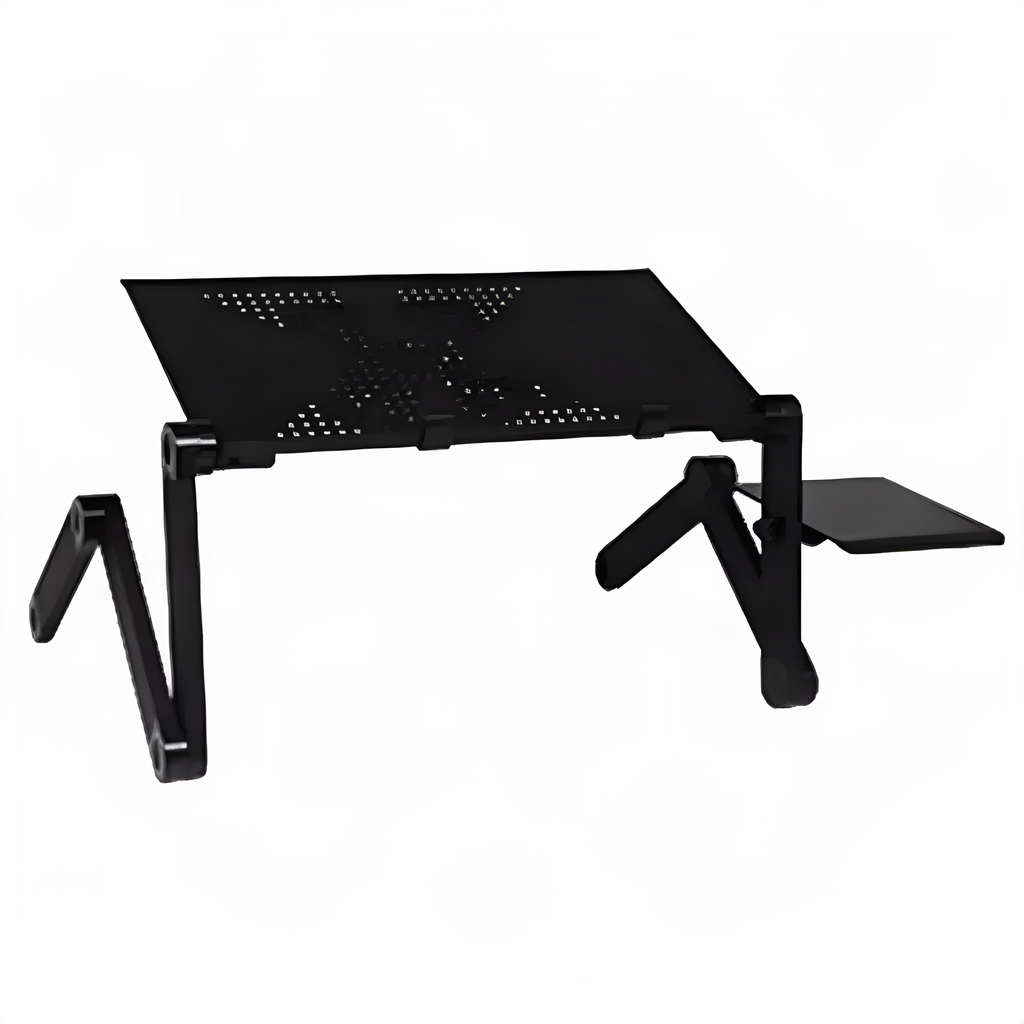 Adjustable Laptop Desk with Cooling Fan