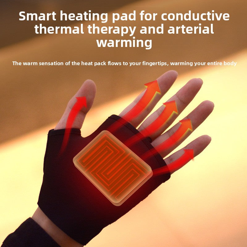 Electric Heating Gloves Touch Screen Winter Warm