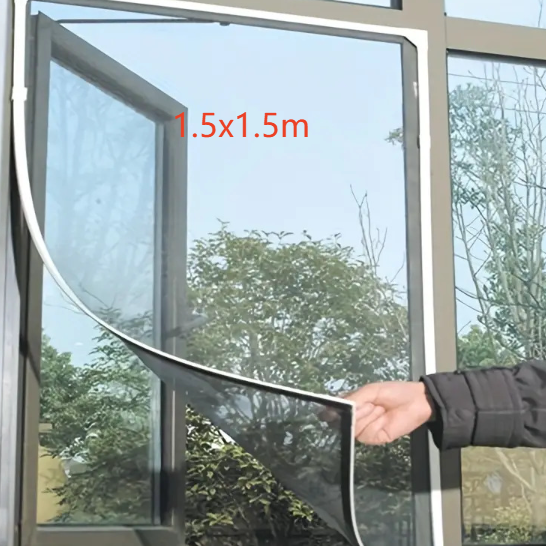 Hard magnetic mosquito screen