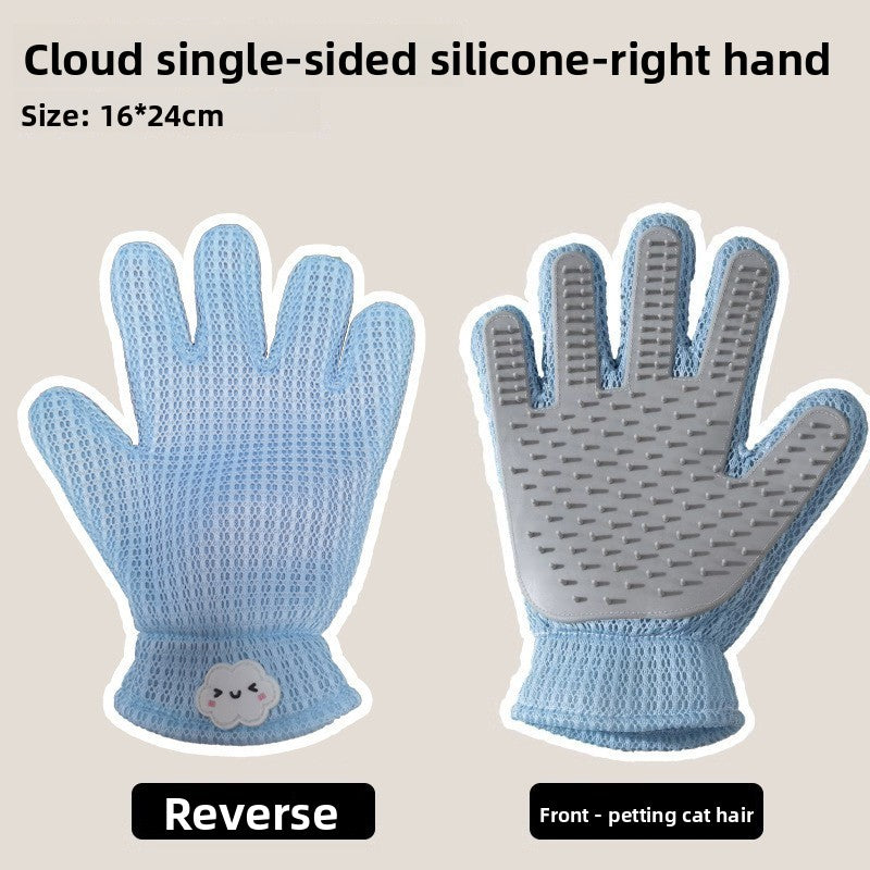 Pet Grooming Gloves for Cats and Dogs