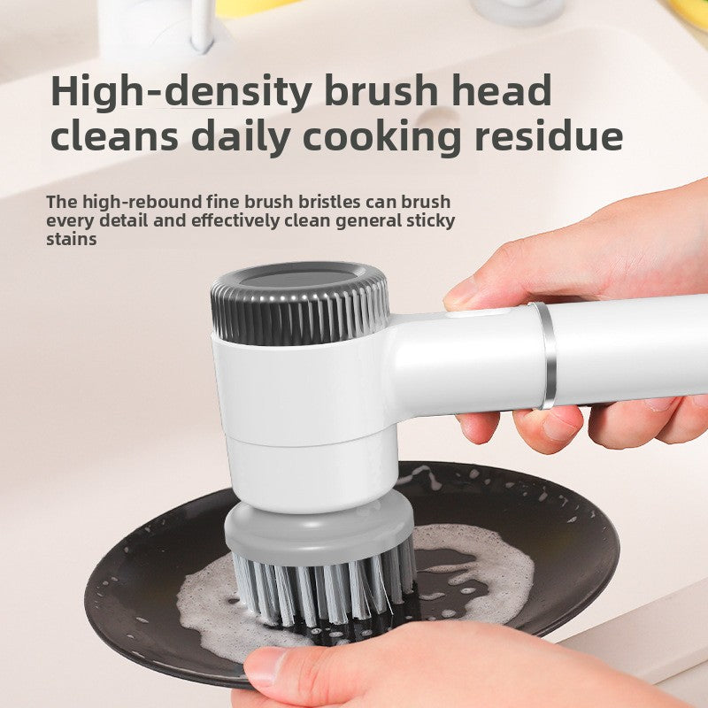 Electric Cleaning Brush with Handle
