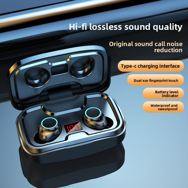 Wireless Bluetooth Stereo Earphones with Noise Reduction