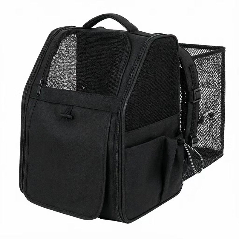Pet travel backpack