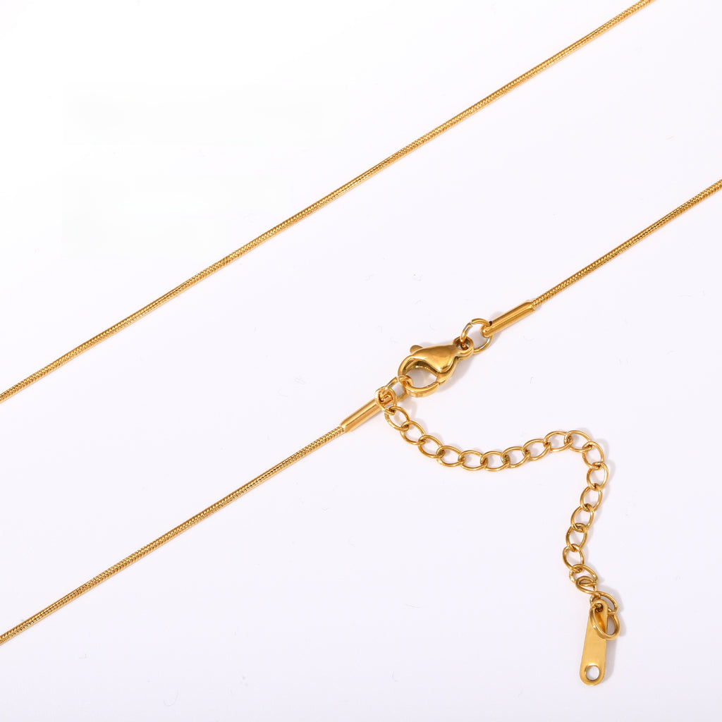 Versatile Braided Chain and Blade Necklace