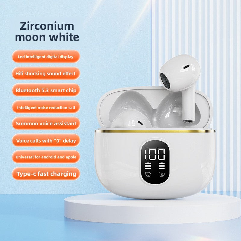 Wireless Bluetooth Earphones with Digital Display