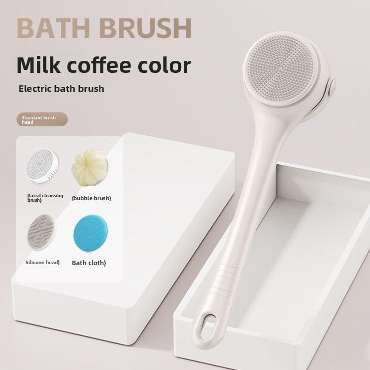 Electric Dual-Handle Bath Brush