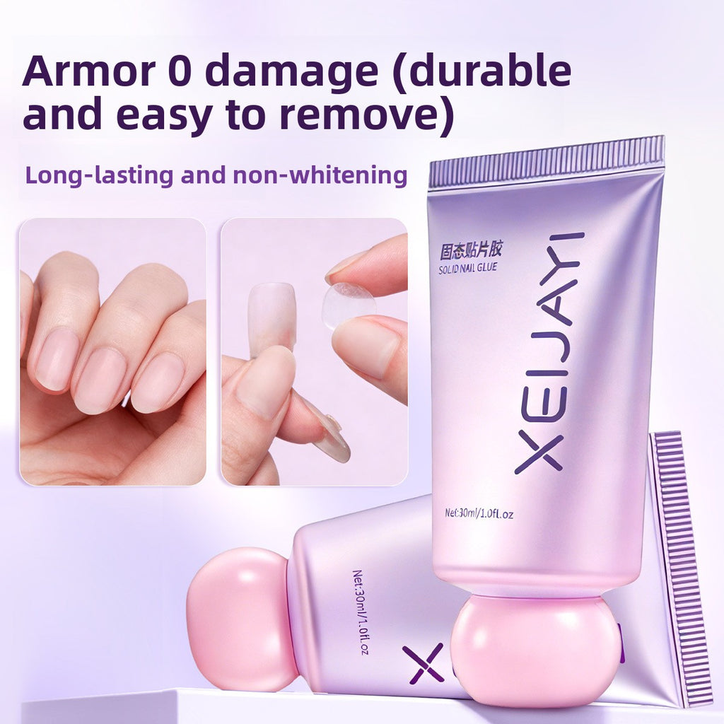 2026 Strong Hold Non-Rebound Solid Gel Adhesive for Wearable Nails